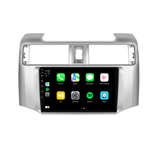 Toyota 4Runner (2010-2015) Plug & Play Head Unit Upgrade Kit: Car Radio with Wireless & Wired Apple CarPlay & Android Auto
