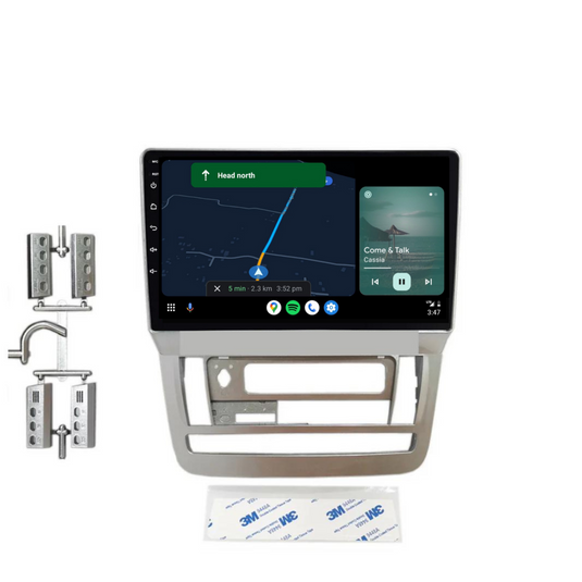 Toyota Alphard 2002-2011 Plug & Play Head Unit Upgrade Kit: Car Radio with Wireless & Wired Apple CarPlay & Android Auto