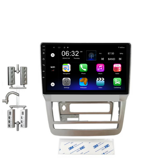 Toyota Alphard 2002-2011 Plug & Play Head Unit Upgrade Kit: Car Radio with Wireless & Wired Apple CarPlay & Android Auto