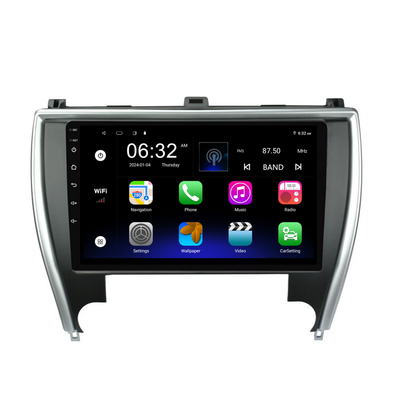 Load image into Gallery viewer, Toyota Camry SA/MEA (2015-2017) Plug & Play Head Unit Upgrade Kit: Car Radio with Wireless & Wired Apple CarPlay & Android Auto