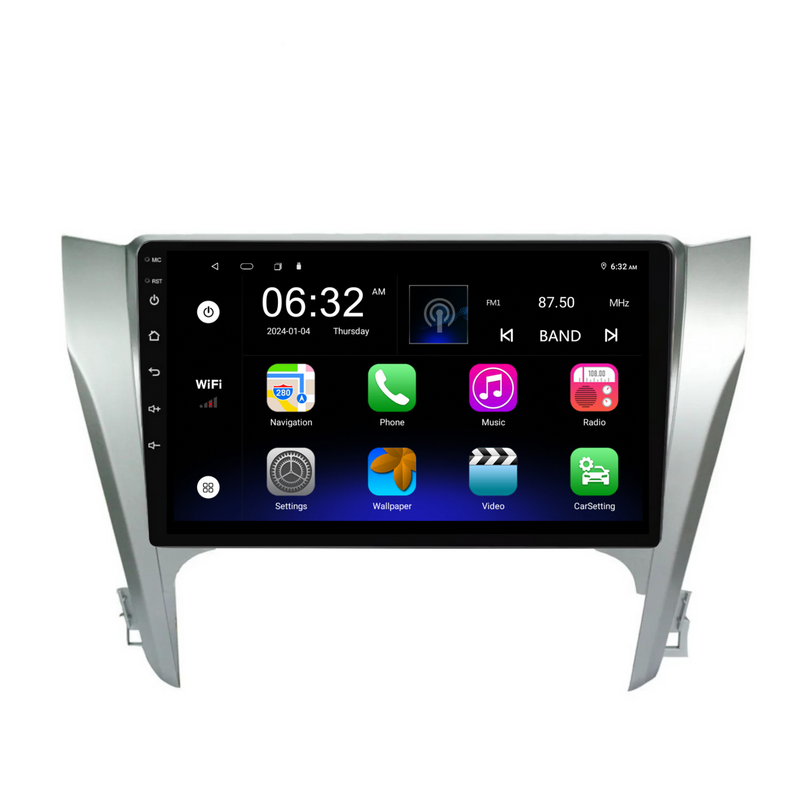 Load image into Gallery viewer, Toyota Camry (2012-2014) Plug & Play Head Unit Upgrade Kit: Car Radio with Wireless & Wired Apple CarPlay & Android Auto