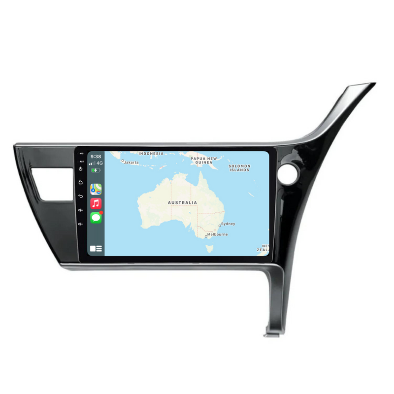 Load image into Gallery viewer, Toyota Corolla Sedan (2017-2019) Plug & Play Head Unit Upgrade Kit: Car Radio with Wireless & Wired Apple CarPlay & Android Auto