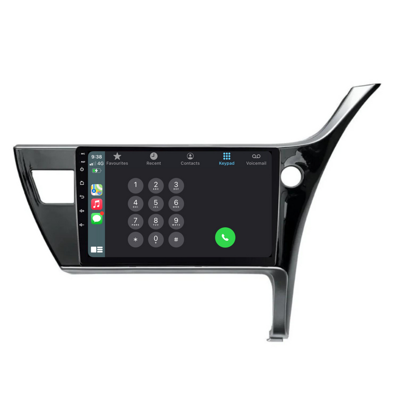 Load image into Gallery viewer, Toyota Corolla Hatch (2015-2018) Plug & Play Head Unit Upgrade Kit: Car Radio with Wireless & Wired Apple CarPlay & Android Auto