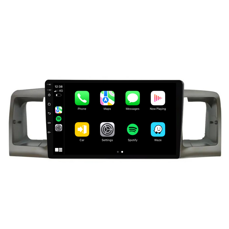 Load image into Gallery viewer, Toyota Corolla (2003-2012) Plug & Play Head Unit Upgrade Kit: Car Radio with Wireless & Wired Apple CarPlay & Android Auto