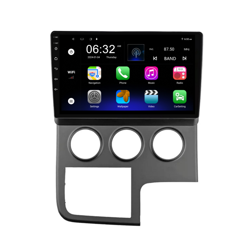 Load image into Gallery viewer, Toyota Hiace (2019-2022) Plug & Play Head Unit Upgrade Kit: Car Radio with Wireless & Wired Apple CarPlay & Android Auto