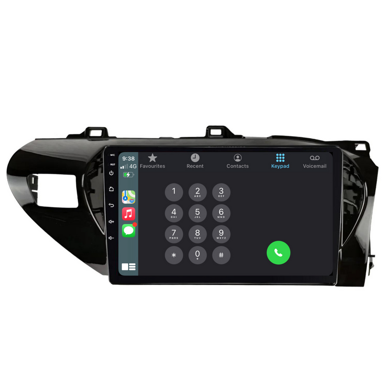 Load image into Gallery viewer, Toyota Hilux N80 / SR5 / GR SPORT (2023/2024) Plug & Play Head Unit Upgrade Kit: Car Radio with Wireless & Wired Apple CarPlay & Android Auto