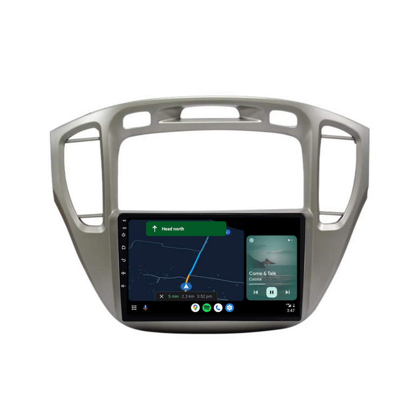 Load image into Gallery viewer, Toyota Kluger (2001-2007) Plug & Play Head Unit Upgrade Kit: Car Radio with Wireless & Wired Apple CarPlay & Android Auto