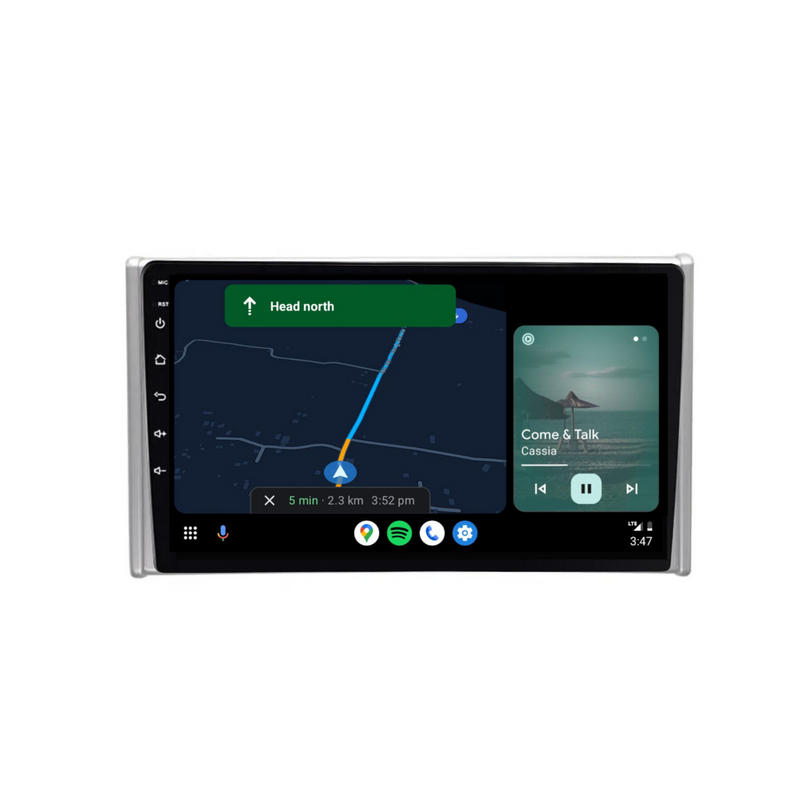 Load image into Gallery viewer, Toyota RAV4 (2019-2020) Plug & Play Head Unit Upgrade Kit: Car Radio with Wireless & Wired Apple CarPlay & Android Auto
