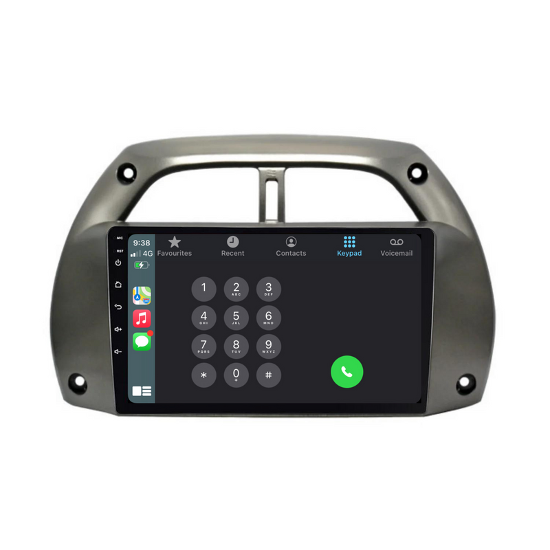 Load image into Gallery viewer, Toyota RAV4 (2001-2006) Plug & Play Head Unit Upgrade Kit: Car Radio with Wireless & Wired Apple CarPlay & Android Auto