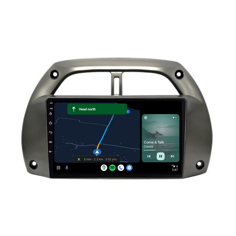 Load image into Gallery viewer, Toyota RAV4 (2001-2006) Plug & Play Head Unit Upgrade Kit: Car Radio with Wireless & Wired Apple CarPlay & Android Auto