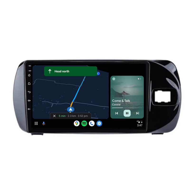 Load image into Gallery viewer, Toyota Yaris (2016-2020) Plug & Play Head Unit Upgrade Kit: Car Radio with Wireless & Wired Apple CarPlay & Android Auto