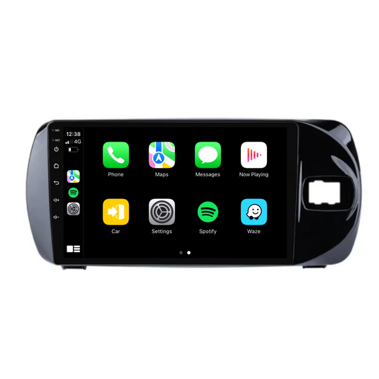 Toyota Yaris (2016-2020) Plug & Play Head Unit Upgrade Kit: Car Radio with Wireless & Wired Apple CarPlay & Android Auto
