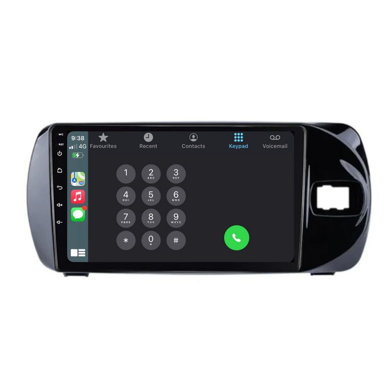 Load image into Gallery viewer, Toyota Yaris (2016-2020) Plug & Play Head Unit Upgrade Kit: Car Radio with Wireless & Wired Apple CarPlay & Android Auto