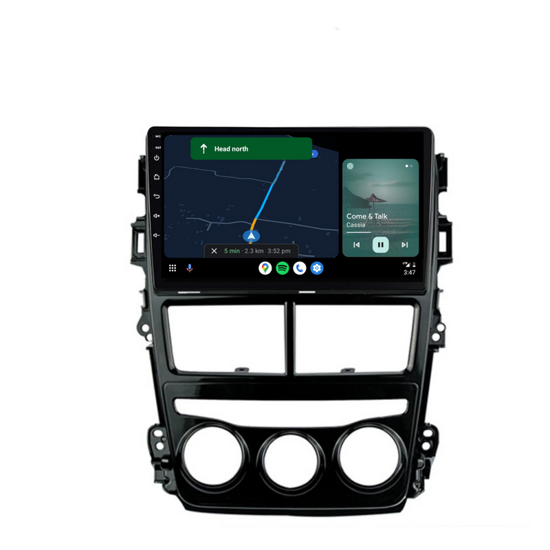 Load image into Gallery viewer, Toyota Yaris (2018-2019) Plug & Play Head Unit Upgrade Kit: Car Radio with Wireless & Wired Apple CarPlay & Android Auto