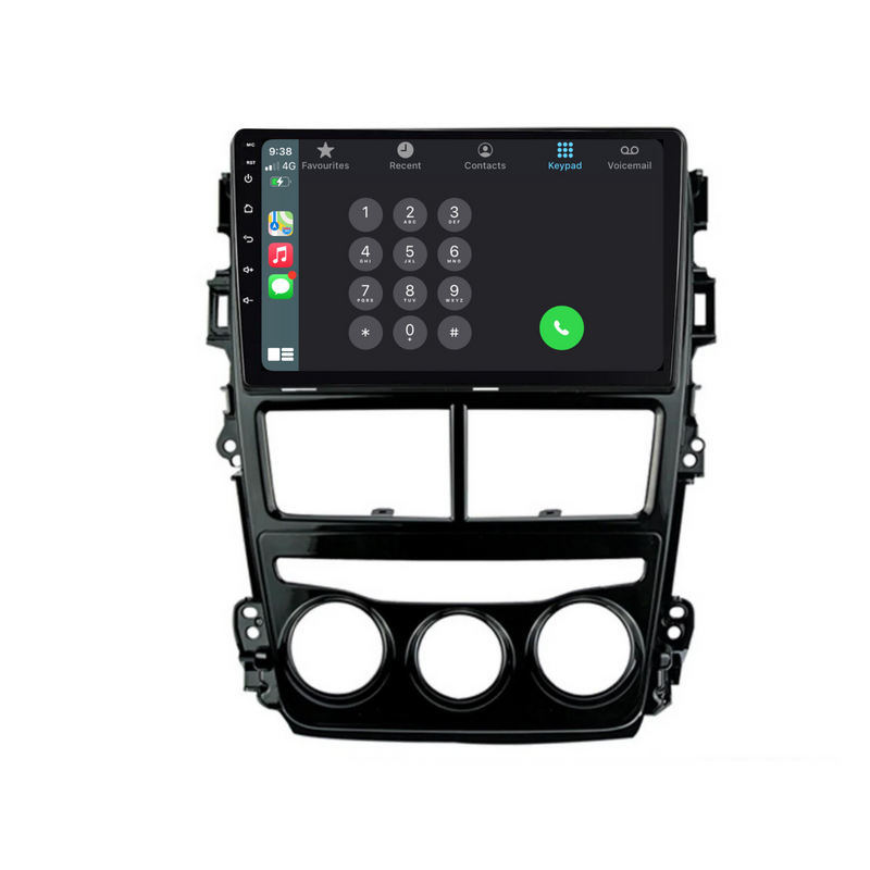 Load image into Gallery viewer, Toyota Yaris (2018-2019) Plug & Play Head Unit Upgrade Kit: Car Radio with Wireless & Wired Apple CarPlay & Android Auto