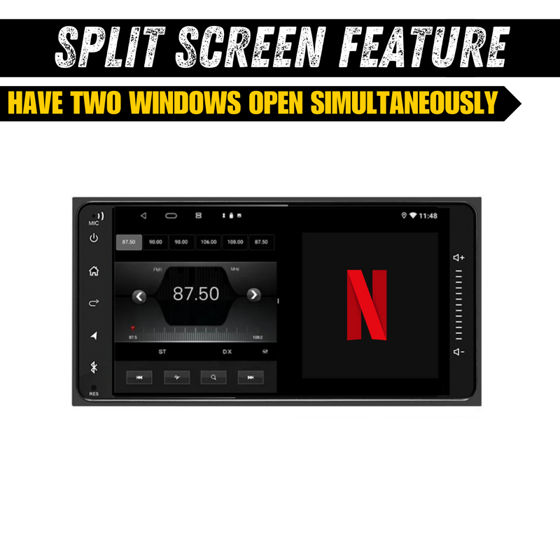 Load image into Gallery viewer, Toyota Universal Touchscreen Radio - Plug & Play Wireless CarPlay & Android Auto Head Unit Radio Upgrade