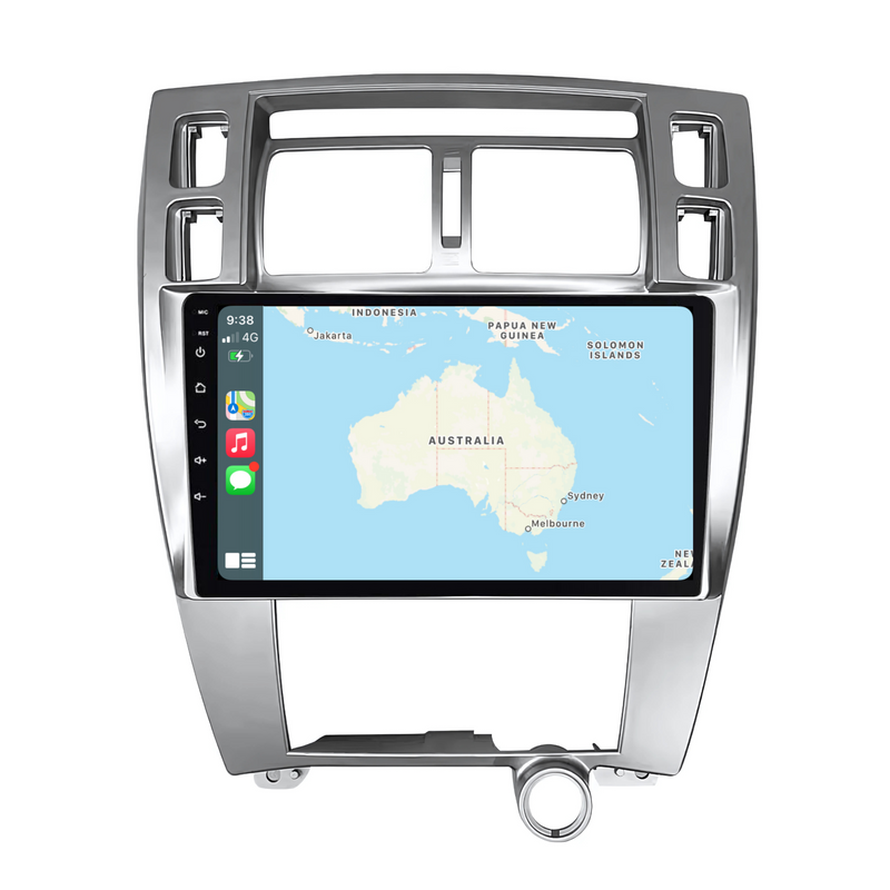 Load image into Gallery viewer, Hyundai Tucson (2006-2013) Plug & Play Head Unit Upgrade Kit: Car Radio with Wireless & Wired Apple CarPlay & Android Auto