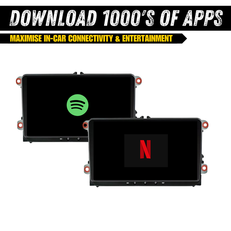 Load image into Gallery viewer, Volkswagen Universal Head Unit (Plug & Play) - Wireless CarPlay / Android Auto Car Radio Upgrade Kit