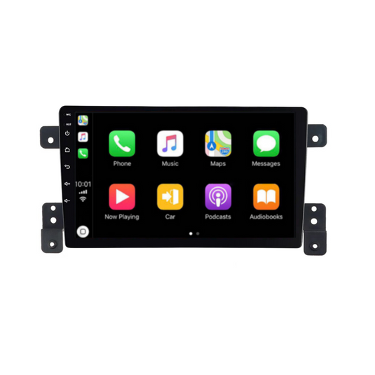 Suzuki Vitara (2005-2014) Plug & Play Head Unit Upgrade Kit: Car Radio with Wireless & Wired Apple CarPlay & Android Auto