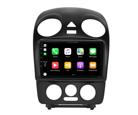 Volkswagen Beetle (2004-2010) Plug & Play Head Unit Upgrade Kit: Car Radio with Wireless & Wired Apple CarPlay & Android Auto