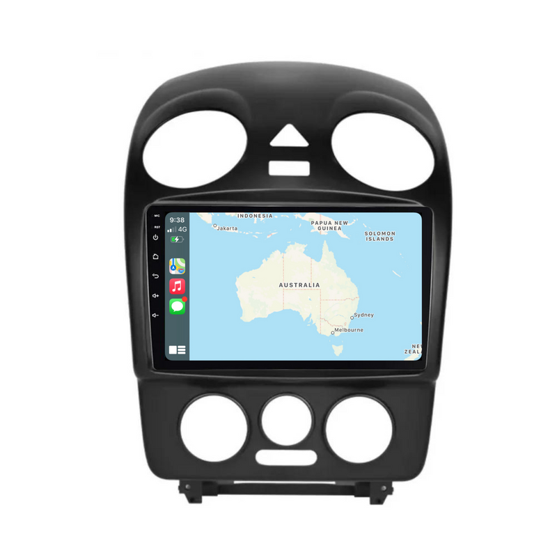 Load image into Gallery viewer, Volkswagen Beetle (2004-2010) Plug & Play Head Unit Upgrade Kit: Car Radio with Wireless & Wired Apple CarPlay & Android Auto