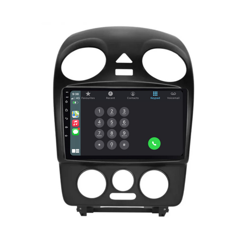 Load image into Gallery viewer, Volkswagen Beetle (2004-2010) Plug & Play Head Unit Upgrade Kit: Car Radio with Wireless & Wired Apple CarPlay & Android Auto