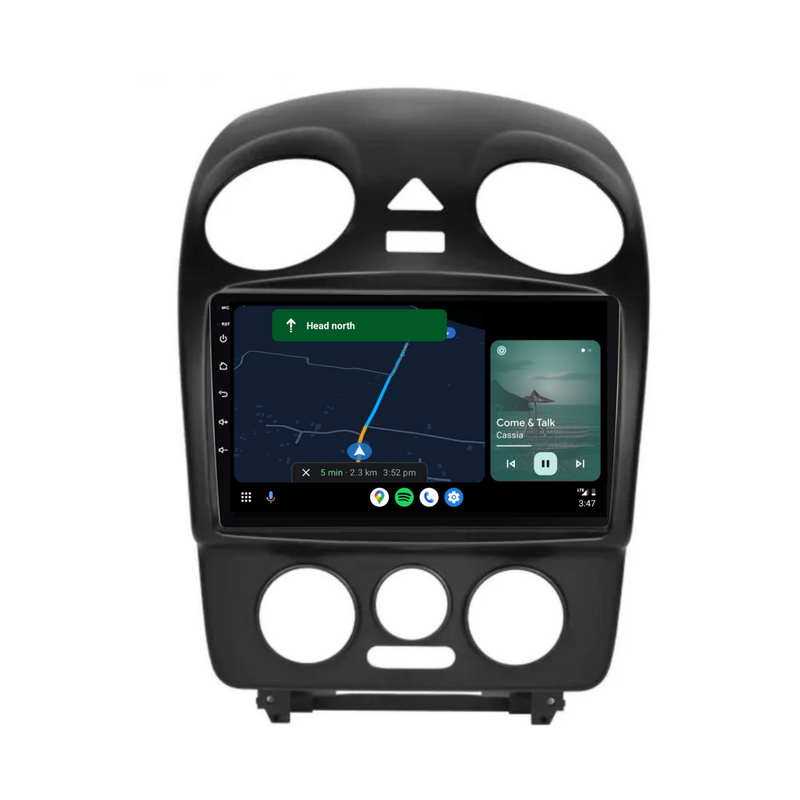 Load image into Gallery viewer, Volkswagen Beetle (2004-2010) Plug & Play Head Unit Upgrade Kit: Car Radio with Wireless & Wired Apple CarPlay & Android Auto
