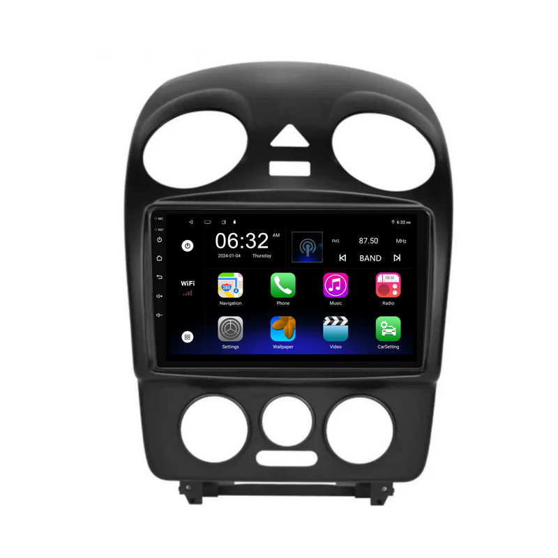 Load image into Gallery viewer, Volkswagen Beetle (2004-2010) Plug & Play Head Unit Upgrade Kit: Car Radio with Wireless & Wired Apple CarPlay & Android Auto