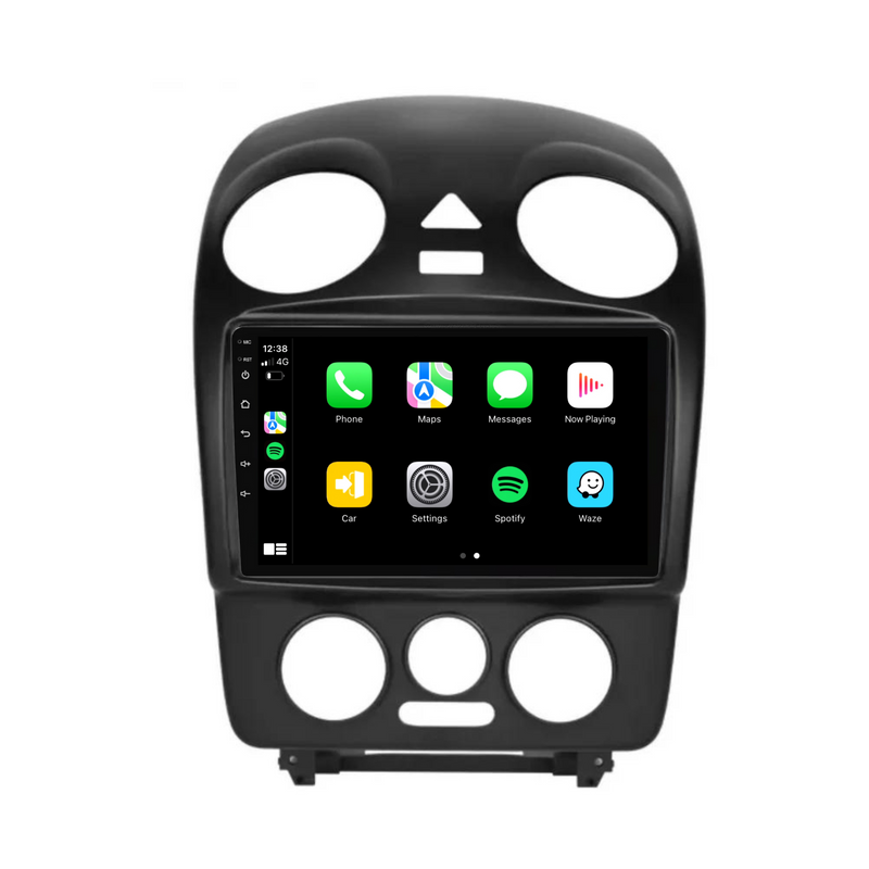 Load image into Gallery viewer, Volkswagen Beetle (2004-2010) Plug & Play Head Unit Upgrade Kit: Car Radio with Wireless & Wired Apple CarPlay & Android Auto
