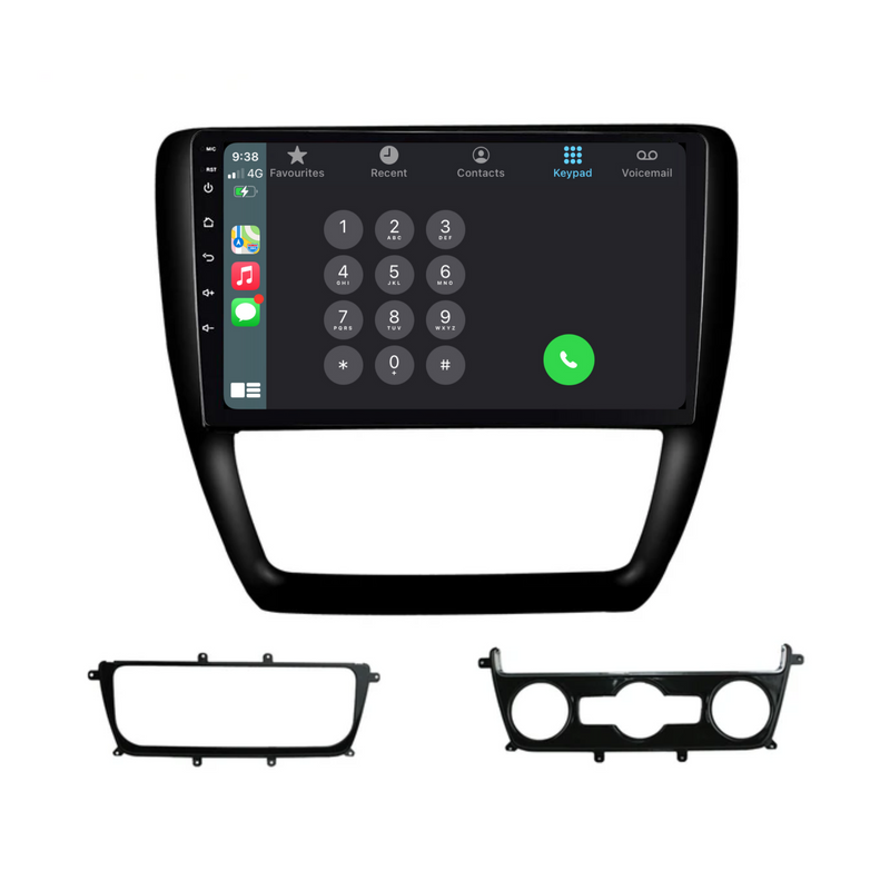 Load image into Gallery viewer, Volkswagen Jetta / Sagitar (2012-2018) Plug & Play Head Unit Upgrade Kit: Car Radio with Wireless & Wired Apple CarPlay & Android Auto