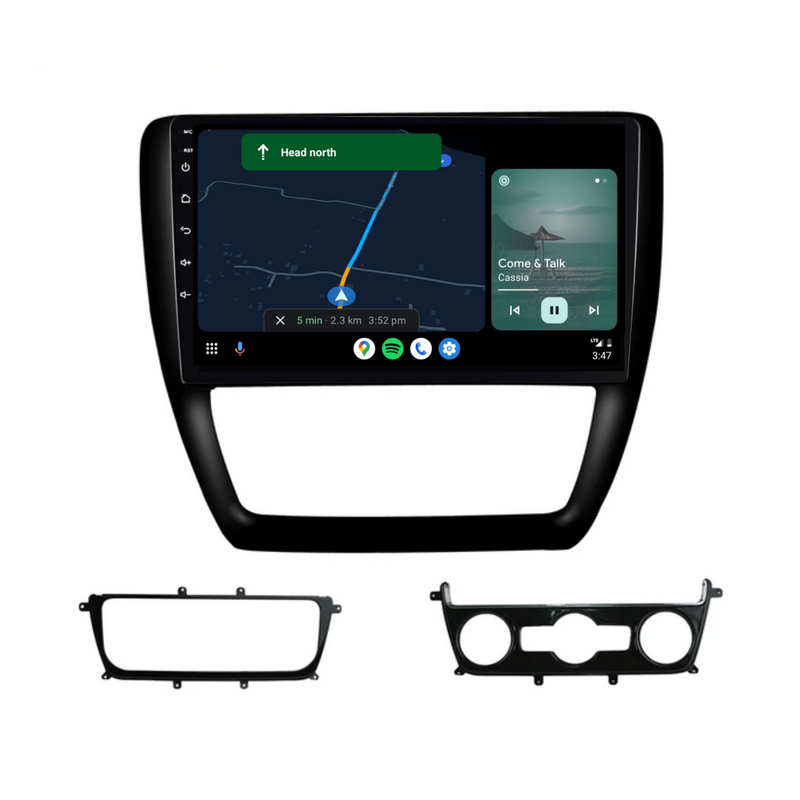 Load image into Gallery viewer, Volkswagen Jetta / Sagitar (2012-2018) Plug & Play Head Unit Upgrade Kit: Car Radio with Wireless & Wired Apple CarPlay & Android Auto