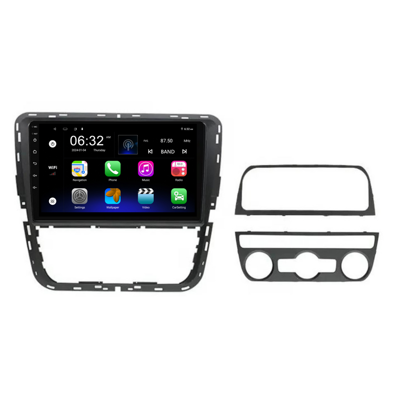 Load image into Gallery viewer, Volkswagen Passat (2012-2015) Plug & Play Head Unit Upgrade Kit: Car Radio with Wireless & Wired Apple CarPlay & Android Auto