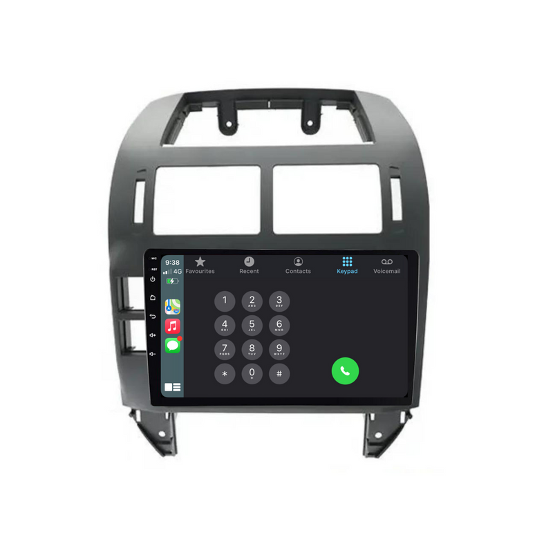 Load image into Gallery viewer, Volkswagen Polo (2004-2011) Plug & Play Head Unit Upgrade Kit: Car Radio with Wireless & Wired Apple CarPlay & Android Auto