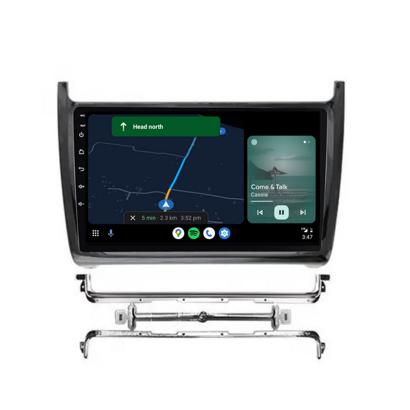 Load image into Gallery viewer, Volkswagen Polo (2011-2018) Plug & Play Head Unit Upgrade Kit: Car Radio with Wireless & Wired Apple CarPlay & Android Auto