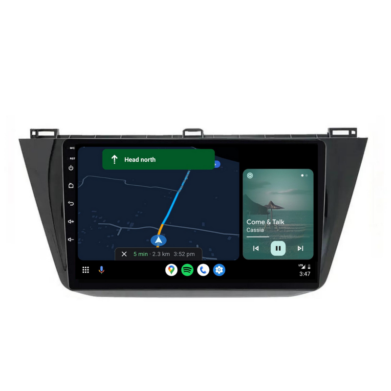 Load image into Gallery viewer, Volkswagen Tiguan (2016-2018) Plug & Play Head Unit Upgrade Kit: Car Radio with Wireless & Wired Apple CarPlay & Android Auto