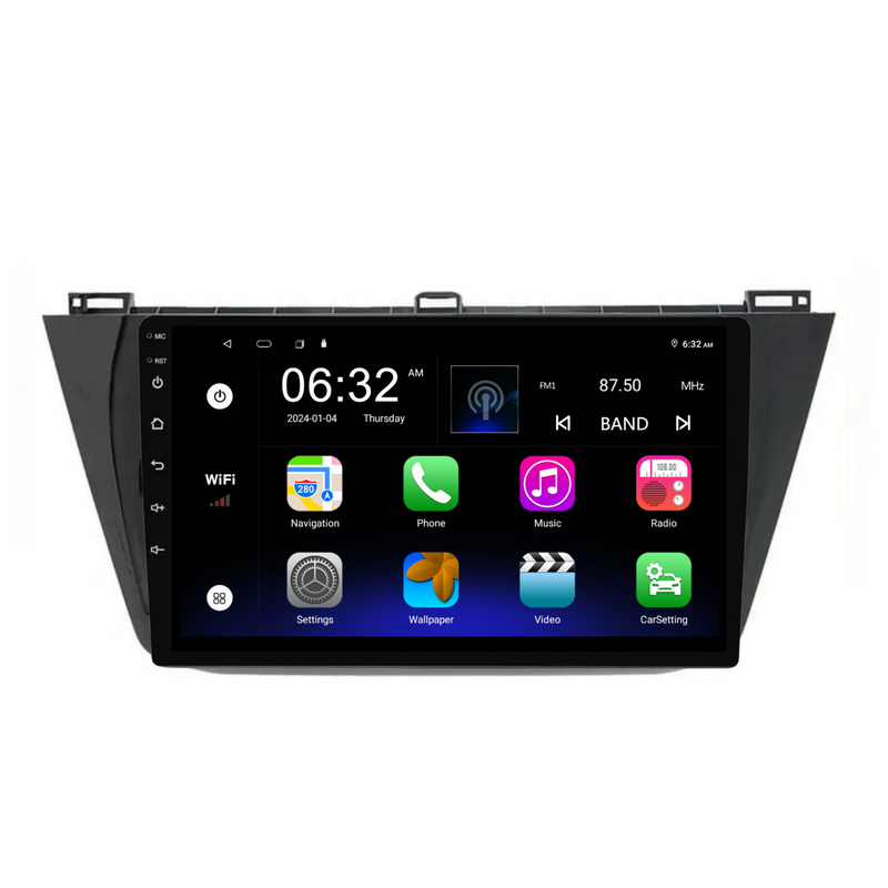 Load image into Gallery viewer, Volkswagen Tiguan (2016-2018) Plug & Play Head Unit Upgrade Kit: Car Radio with Wireless & Wired Apple CarPlay & Android Auto