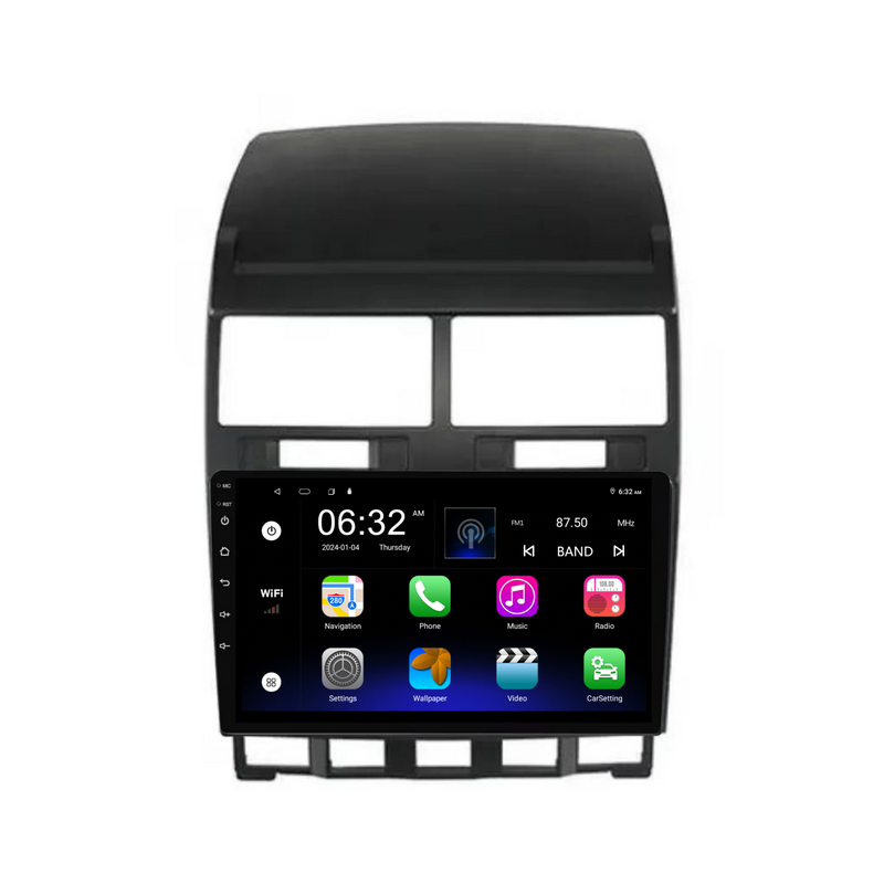 Load image into Gallery viewer, Volkswagen Touareg (2003-2010) Plug & Play Head Unit Upgrade Kit: Car Radio with Wireless & Wired Apple CarPlay & Android Auto