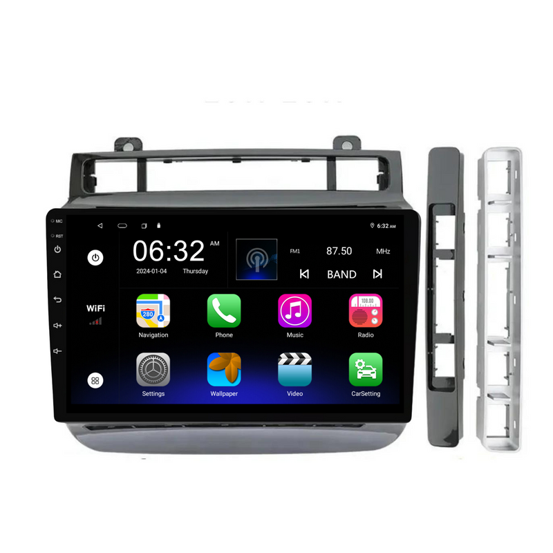 Load image into Gallery viewer, Volkswagen Touareg (2011-2017) Plug & Play Head Unit Upgrade Kit: Car Radio with Wireless & Wired Apple CarPlay & Android Auto