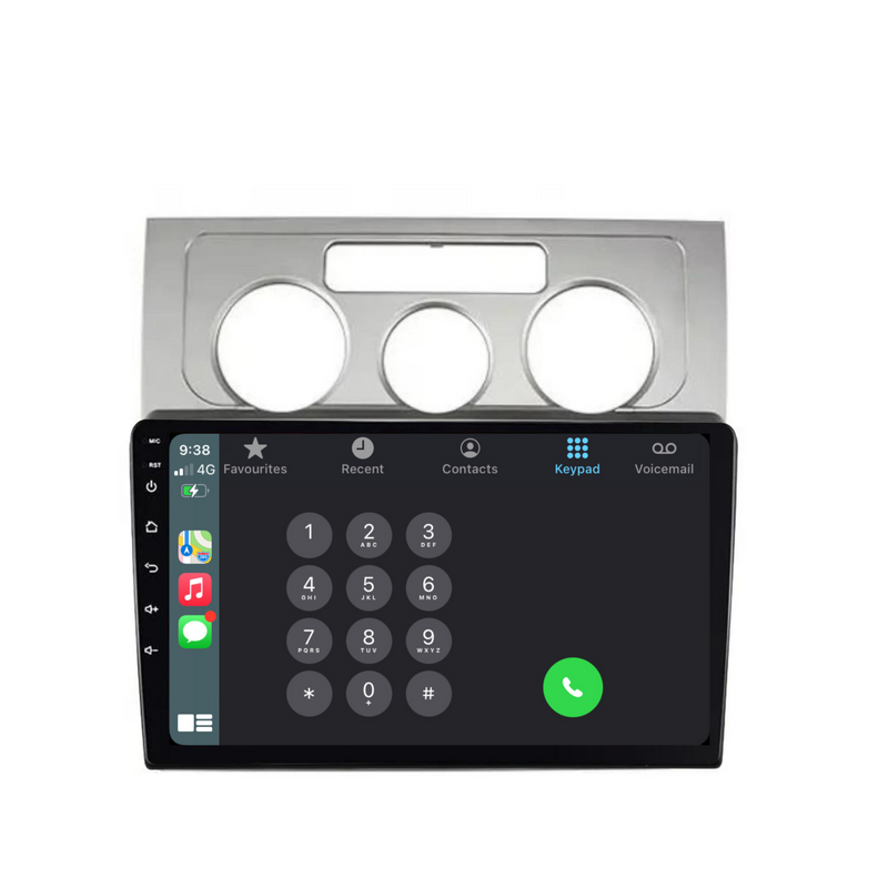 Load image into Gallery viewer, Volkswagen Touran (2004-2008) Plug & Play Head Unit Upgrade Kit: Car Radio with Wireless & Wired Apple CarPlay & Android Auto