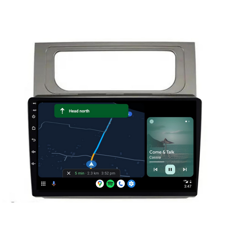 Load image into Gallery viewer, Volkswagen Touran (2011-2015) Plug & Play Head Unit Upgrade Kit: Car Radio with Wireless & Wired Apple CarPlay & Android Auto