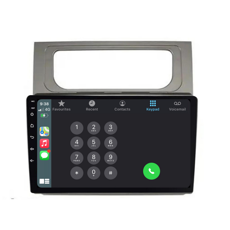 Load image into Gallery viewer, Volkswagen Touran (2011-2015) Plug & Play Head Unit Upgrade Kit: Car Radio with Wireless & Wired Apple CarPlay & Android Auto