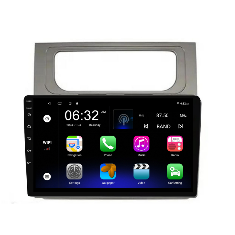 Load image into Gallery viewer, Volkswagen Touran (2011-2015) Plug & Play Head Unit Upgrade Kit: Car Radio with Wireless & Wired Apple CarPlay & Android Auto