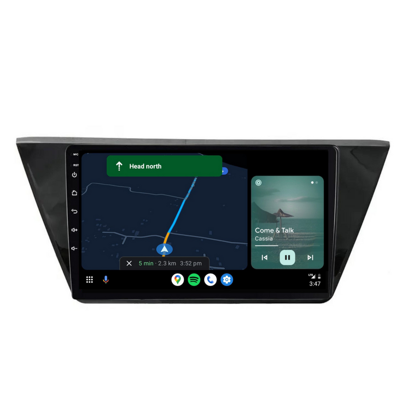 Load image into Gallery viewer, Volkswagen Touran (2015-2018) Plug & Play Head Unit Upgrade Kit: Car Radio with Wireless & Wired Apple CarPlay & Android Auto