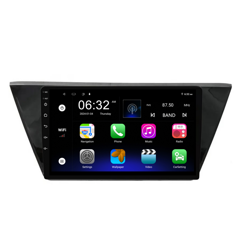 Load image into Gallery viewer, Volkswagen Touran (2015-2018) Plug & Play Head Unit Upgrade Kit: Car Radio with Wireless & Wired Apple CarPlay & Android Auto