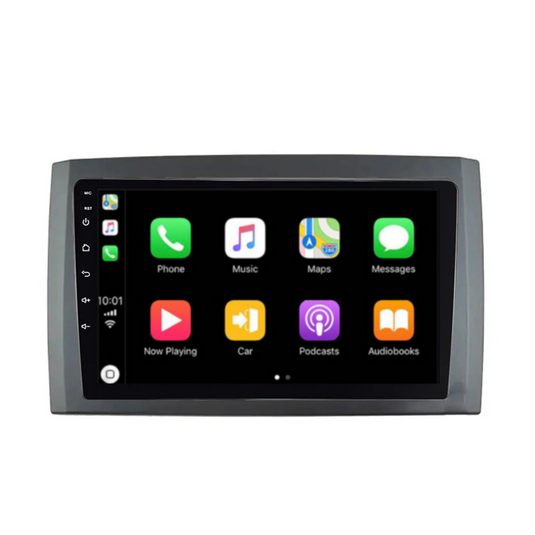 Volvo XC90 (2002-2014) Front Mount Plug & Play Head Unit Upgrade Kit: Car Radio with Wireless & Wired Apple CarPlay & Android Auto
