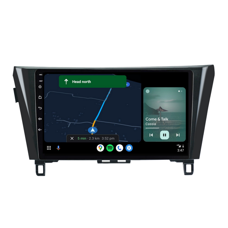 Load image into Gallery viewer, Nissan Qashqai / X-TRAIL (2014-2021) Plug & Play Head Unit Upgrade Kit: Car Radio with Wireless & Wired Apple CarPlay & Android Auto
