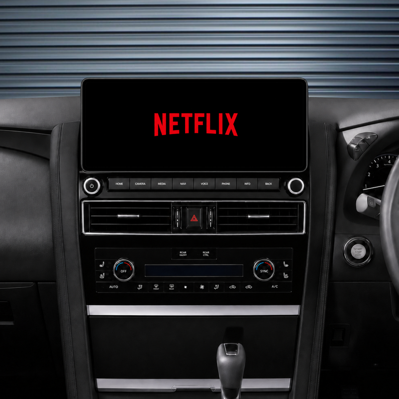 Load image into Gallery viewer, Nissan Patrol Y62 Ti / Ti-L / Warrior (2010 - 2024) 12.3" HD Plug & Play Head Unit Upgrade Kit: Car Radio with Wireless & Wired Apple CarPlay & Android Auto