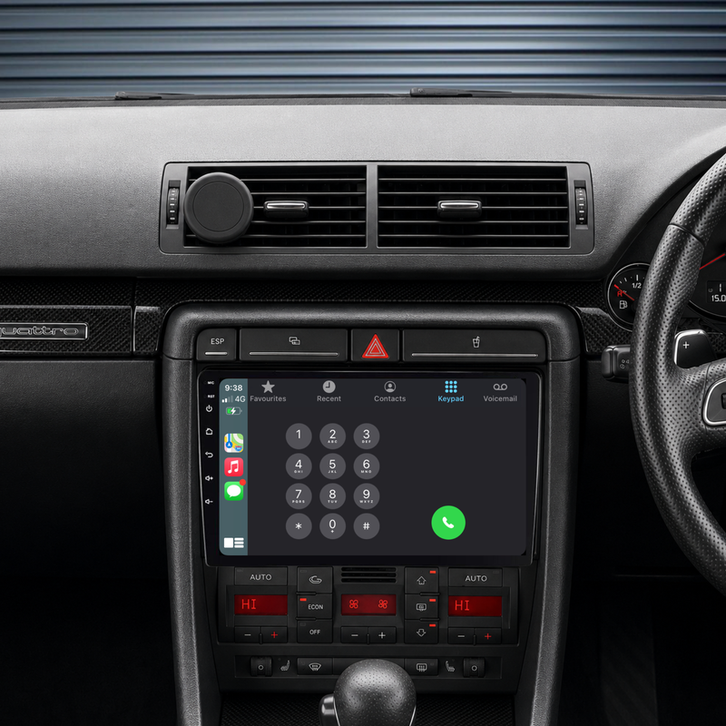 Load image into Gallery viewer, Audi A4 B6 B7 (2001-2008) Plug & Play Head Unit Upgrade Kit: Car Radio with Wireless & Wired Apple CarPlay & Android Auto