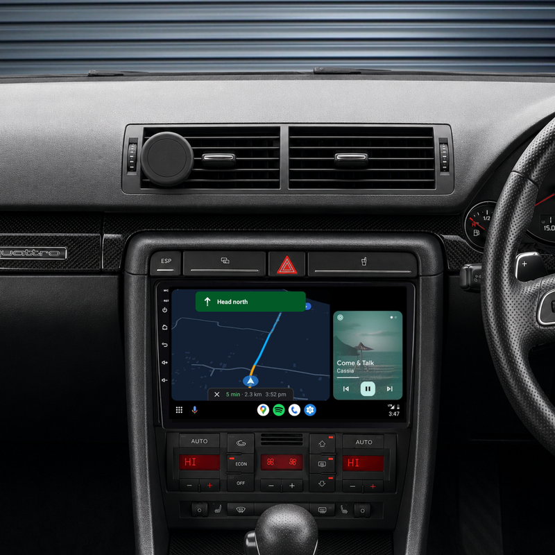 Load image into Gallery viewer, Audi A4 B6 B7 (2001-2008) Plug & Play Head Unit Upgrade Kit: Car Radio with Wireless & Wired Apple CarPlay & Android Auto