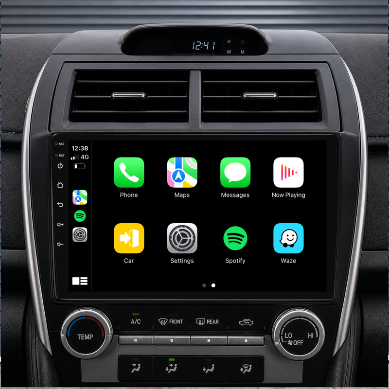 Load image into Gallery viewer, Toyota Camry (2012-2016) Plug & Play Head Unit Upgrade Kit: Car Radio with Wireless & Wired Apple CarPlay & Android Auto